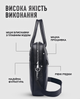 Чоловічий шкіряний портфель 40х30х6 / сумка для ноутбука Tiding Bag (864-HT4847) - зображення 7