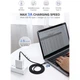Кабель UGREEN US161 USB3.1 Type-C to Type-C M-M 1.5 м 3A никелированная алюминиевая оплетка Grey (50751) - изображение 3
