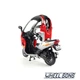 Модель скутера BMW C1 1:18 Welly (W5661) - зображення 5