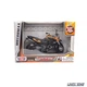 Модель мотоцикла BMW F800GS 1:18 MotorMax (M3317) - зображення 8