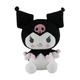 Плюшевая игрушка Хеллоу Китти Куроми, розовая, аниме Kuromi Hello Kitty, 25 см - изображение 1