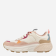 Sneakersy damskie Jeep JL51513A-080 36 24.3 cm Beżowy/Różowy (8052597155948) - obraz 3
