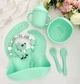 Подарочный набор на рождение, выписку, крестины, полгода с именным грызунком Олень Бемби для мальчика - изображение 1