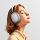 Бездротові Bluetooth наушники HOCO W55 Plus с активным шумоподавлением ANC BT5.4, 65-90h, AUX/TF Silver - изображение 2