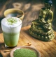 Японський зелений чай пудра Матча зелена (маття), банка 100г OS-MATCHA-G100 - изображение 2