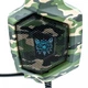 Проводная игровая гарнитура ONIKUMA Gaming with LED K8, USB, 3.5mm, 2.2m, Camouflage-Green - изображение 7