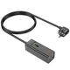 Мережевий зарядний пристрій подовжувач Hoco AC9A 2 USB/Type-C PD QC 30W 1 розетка 1.5m Black - зображення 2