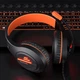 Дротова ігрова гарнітура MeeTion Gaming Backlit MT-HP021, USB, 3.5mm, 1.8m, black-orange - зображення 7