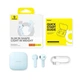 Беспроводные наушники Baseus Bowie E16 True Wireless Earphones, IPX4, TWS, BT5.3, 35mAh, 400mAh, 6h, Blue A00061900313-01 - изображение 4