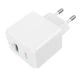 Мережевий зарядний пристрій Hoco CS12A, USB, 18W, White - зображення 2