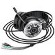 Дротова ігрова гарнітура HOCO Gaming LED headphones Hi-Res ESD05, USB, 2x3.5mm, 2m, black - зображення 5