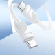 Дата кабель Hoco X114 Energy Type-C to Type-C 60W (1m) White - изображение 2