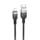 Дата кабель Hoco X109 Energy silicone USB to MicroUSB (2m) Black - изображение 1