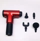 Массажный пистолет перкуссионный для тела Fascial Gun ручной для вибромассажа мышц, Красный - изображение 8