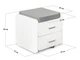 Комплект (L) Evo-Kids TH-330 Grey (парта + крісло + тумба) (арт. TH-330 + Y-412 Lite + BD C3_GREY) Сірий - зображення 5