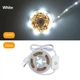 Светодиодная LED лента 3м USB питание от сети, ноутбука, powerbank желтое теплое свечение (338941) - изображение 2
