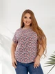 Блузка жіноча DEMMA 660 50-52 Кружочки - зображення 2