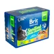 Влажный корм Brit Premium Cat Набор паучей для стерилизованных кошек, ассорти 4 вкуса, 12 шт х 100 г - изображение 4