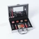 Набір декоративної косметики в алюмінієвому кейсі із дзеркалом Makeup set MC1488 Сріблястий - зображення 9