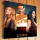 Годинник «Серіал Люцифер. Lucifer» подарунок фанатам серіалу Netflix, стильна прикраса інтер'єру спальні, кафе, бару - зображення 2