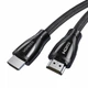 Кабель UGREEN HD140 HDMI to HDMI M-M 3м V2.1 With Braid 8K 60Hz 4K 120Hz Black (80404) - изображение 1