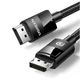 Кабель UGREEN DP114 DisplayPort to DisplayPort 1.4 M-M 3м Plastic Case Braided Cable Black (80393) - изображение 2