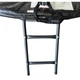 Батут з сіткою та драбинкою 252 см Atleto Black - изображение 6