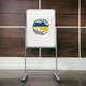 Флипчарт Sector MМ-07510 магнитно- маркерный 75х100см двухсторонний оборотный / колесики / металл - изображение 5