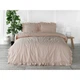 Постельное белье Limasso Stonewashed Exclusive Ranforse 200 х 220 см Camello Roses - изображение 1