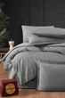 Постельное белье La Romano Premium Satin 200×220 Lucca ASH - изображение 2