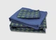 Комплект постельного белья First Choice Flanel 160×220 см Sadora Navy Blue - изображение 4