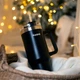 Термокухоль з ручкою та соломинкою MAGIO MG-1087 1200 мл black - зображення 4