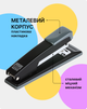 Степлер Buromax №24, 26 20 листов Черный (BM.4259-01) - изображение 3
