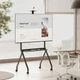 Мобильная стойка LUMI TTL16-69FW Black подставка для телевизора / интерактивной панели 55-100" - изображение 2