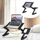 Cтолик для ноутбука Laptop Table T8 трансформер з охолодженням - зображення 9