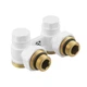 Узел нижнего подключения радиатора Raftec WHITE угловой 1/2'х3/4' DHRKA11-W - изображение 1