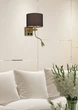 Бра Candellux POLO 1x60w E27 метал текстиль золото (21-20260) - изображение 3
