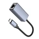 Адаптер Hoco UA37 Type-C to RJ45 (переходник, Type-C, RJ45, для интернет соединения, сетевая скорость 1000 Mbps) - Серый - изображение 7