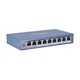 Сетевой 8-портовый коммутатор Hikvision DS-3E0109P-E(C), неуправляемый, 1.8 Гбит/с - изображение 3
