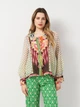 Блузка женская Zara 7651/213 XS Разноцветная (07651021330015) - изображение 1