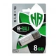 Флеш-накопичувач USB 8GB Hi-Rali Stark Series Silver (HI-8GBSTSL) - зображення 3