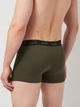 Набір трусів боксерів чоловічих бавовняних Puma Elements Men Basic Boxers 93875307 S 2 шт Forest (8720245834124) - зображення 4