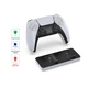 Зарядна станція DOBE® TP5-0591 для геймпадів DualSense (PS5) White/Black [428993990] - зображення 7