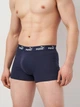 Набор трусов боксеров мужских хлопковых Puma Elements Men Basic Boxers 93875310 M 2 шт Denim (8720245834032) - изображение 2