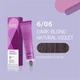 Стойкая крем-краска для волос Londa Professional Permanent Color Extra Rich Creme 6/06 Dark Blond Natural Violet 60 мл (4064666180250) - изображение 3