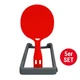 Тренувальний набір для настільного тенісу Gewo Flip-Paddle Set (109180000) - изображение 1