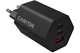 Зарядний пристрій Canyon Hexagon 65 GaN 65W 2xPD 1xQC EU Black (CND-CHAHEX65B) - зображення 2