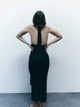 Платье женское Zara 5584/180 L Черное (05584180800049) - изображение 6