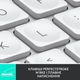 Клавіатура бездротова Logitech MX Keys Mini Wireless Illuminated UA Pale Grey (920-010499) - зображення 2