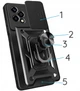 Чехол для смартфона BeCover Military для Honor 200 Lite Black (BC_713044) - изображение 4